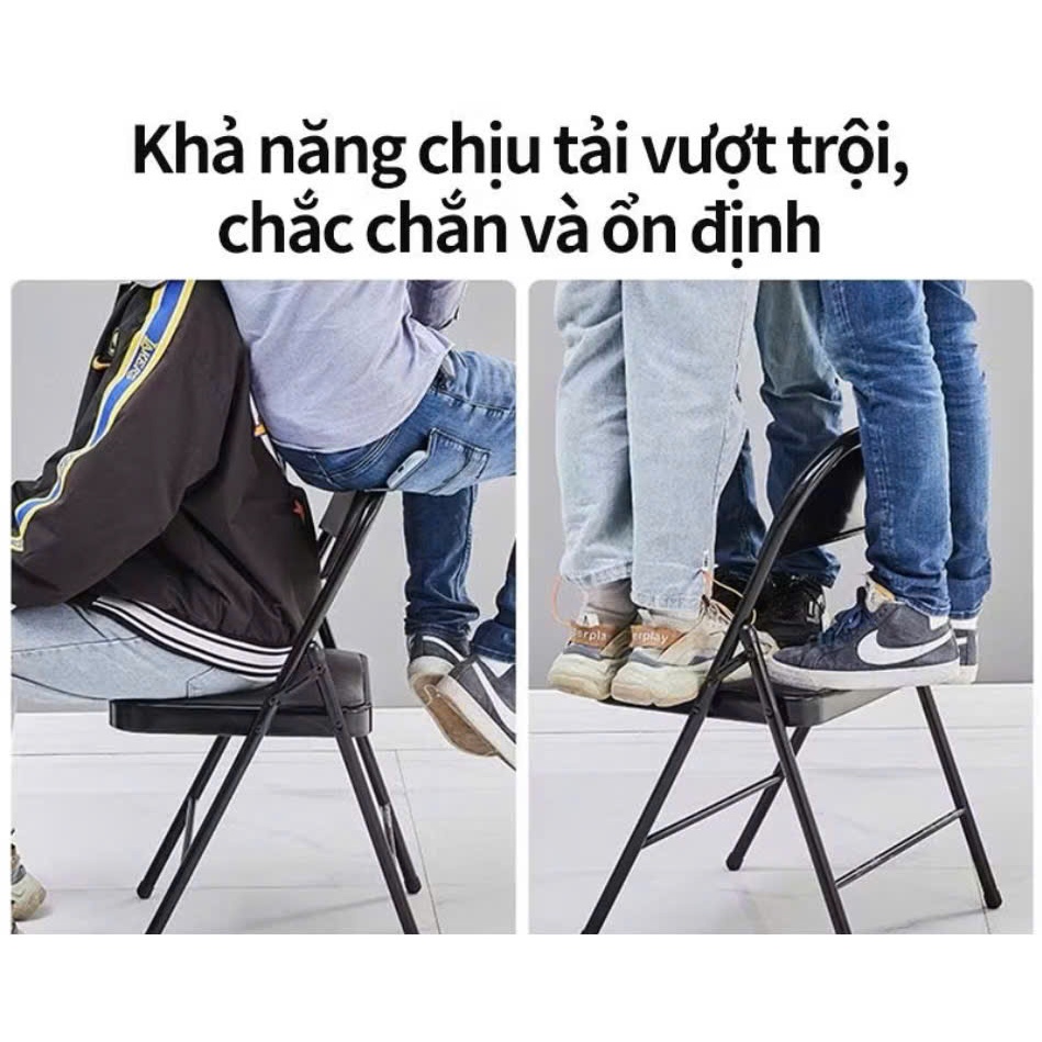 Ghế gập gấp gọn văn phòng hội trường hội nghị ghế gaming Ghê đệm bọc da gap gọn ⚡ GIÁ TỐT ⚡ nệm nhỏ gọn tiện lợi nhiều