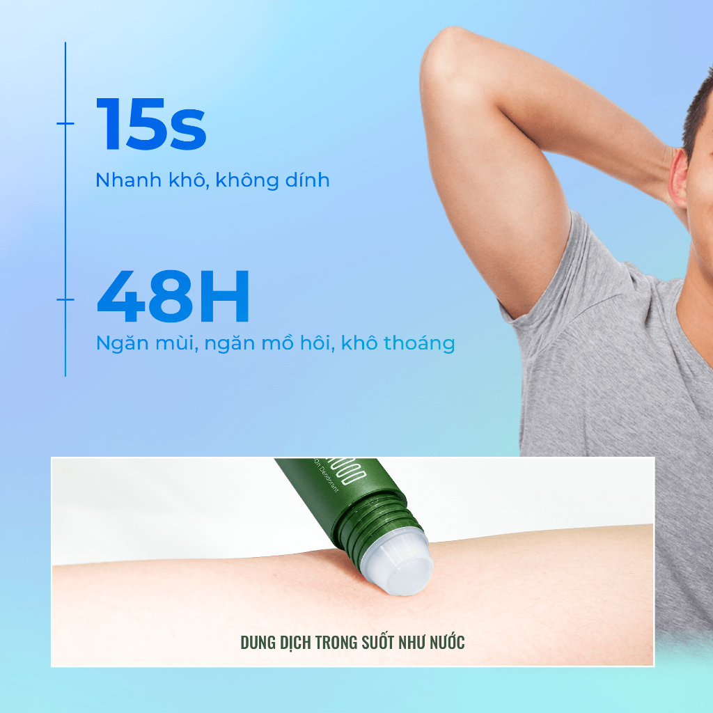 Ảnh Lăn Khử Mùi Nước Hoa Nam Thơm Lâu BFO GOODMOOD 20ml 3