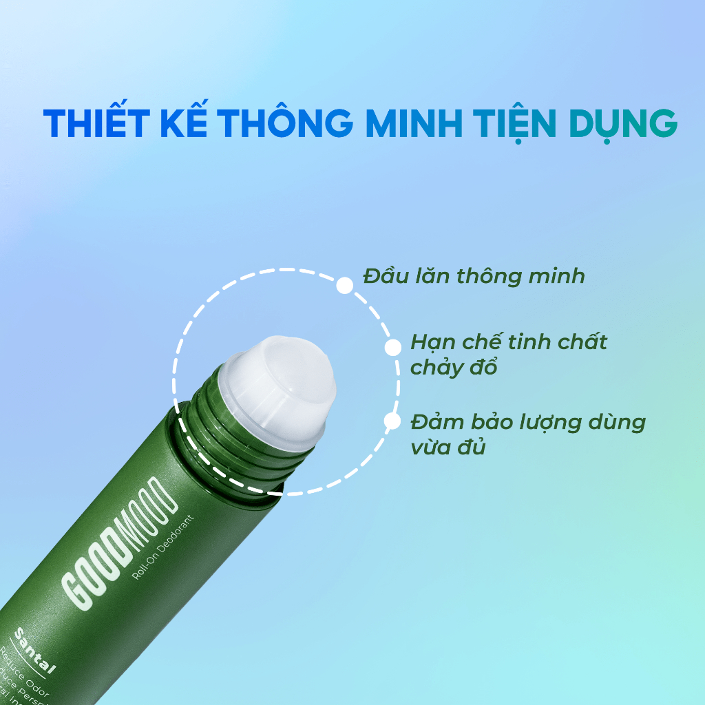 Ảnh Lăn Khử Mùi Nước Hoa Nam Thơm Lâu BFO GOODMOOD 20ml 4
