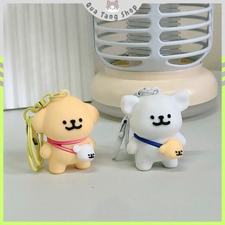 Móa Khóa Đôi Tặng Người Yêu - Bạn Thân Cực Dễ Thương - Dây Treo Túi Xách Balo cute - Keychain