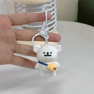 Móa Khóa Đôi Tặng Người Yêu - Bạn Thân Cực Dễ Thương - Dây Treo Túi Xách Balo cute - Keychain
