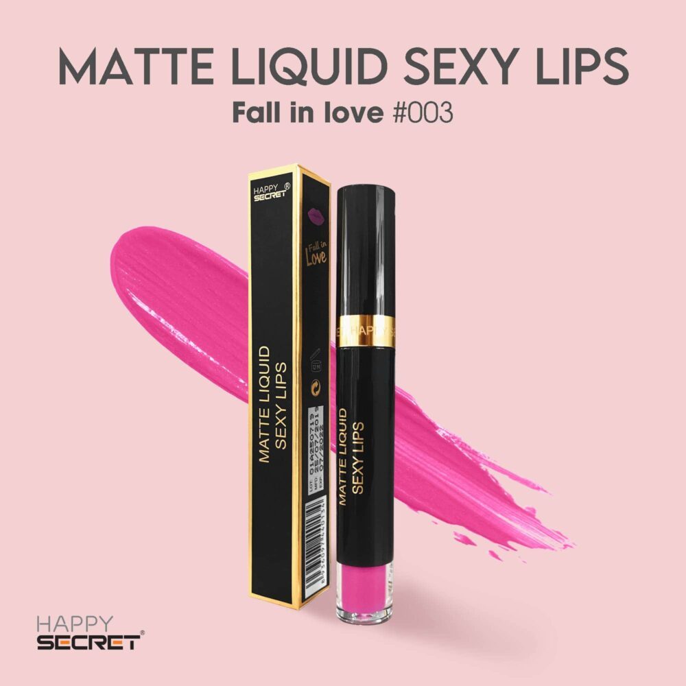 Son lì không trôi Matte Liquid Sexy Lips Fall in Love 003 - Top White