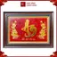 Tranh Đồng Chữ An, Dát Vàng ( 38x52cm ) - Cửu Diệu Thiên - AD003