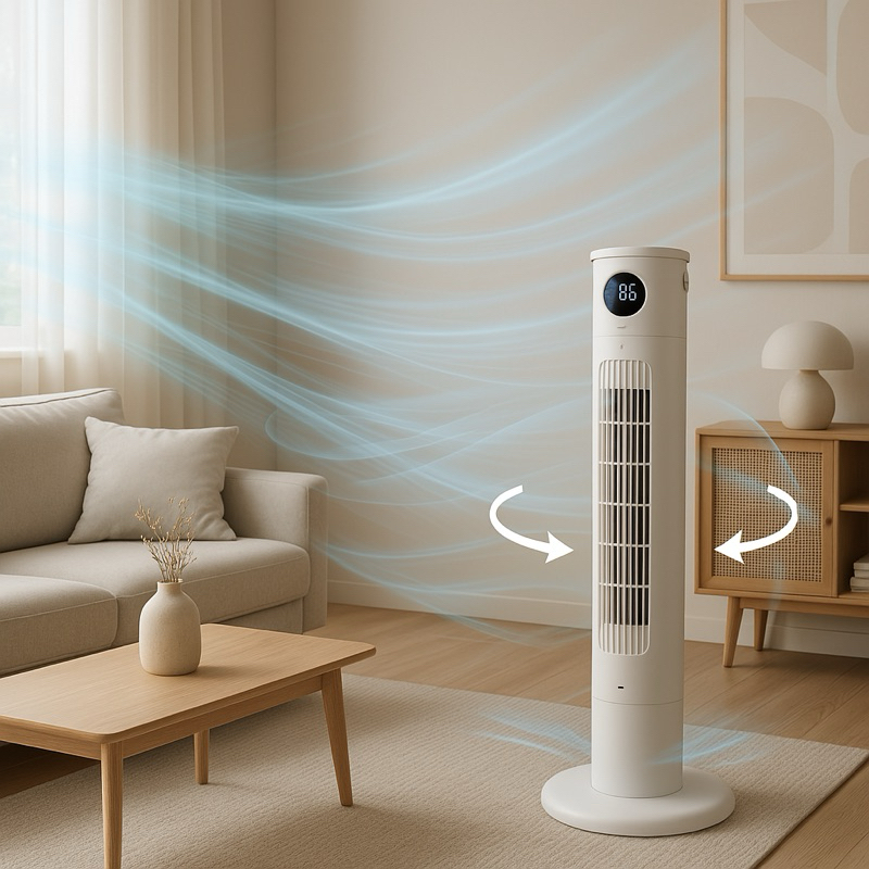 quạt tháp AI điều khiển bằng giọng nói Tiếng Việt VIE-DIAMON