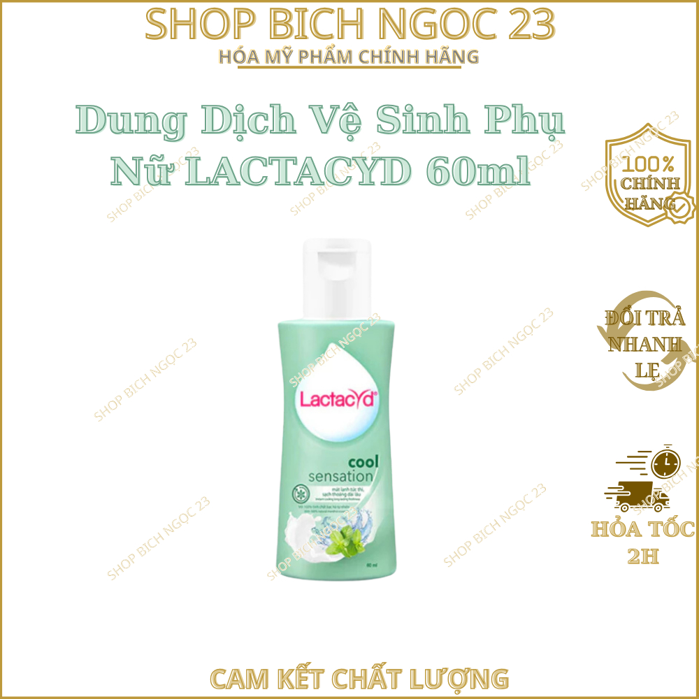 Dung Dịch Vệ Sinh Phụ Nữ Lactacyd Ngăn Mùi Đến 24h 60ml