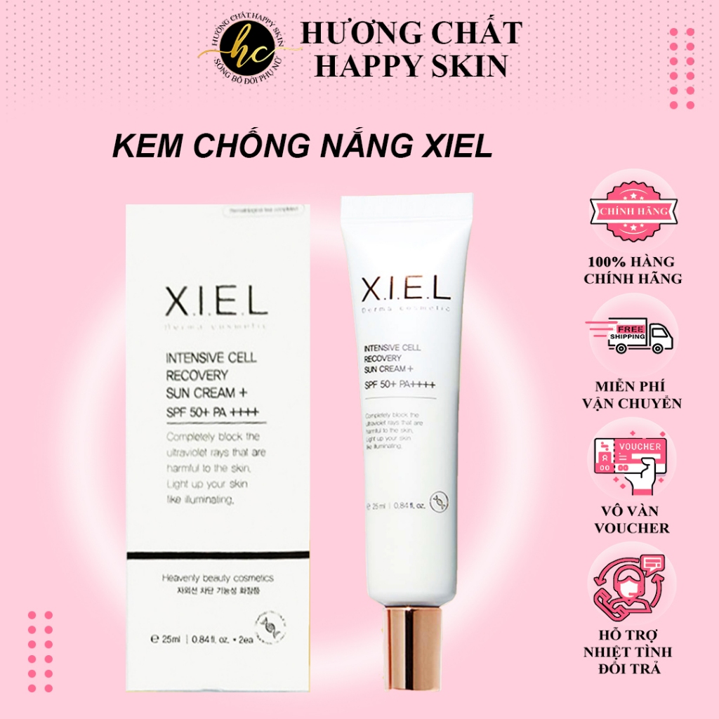 Kem Chống Nắng XIEL Làm Dịu Làn Da Khỏi Tác Động Của Ánh Nắng Mặt Trời ...