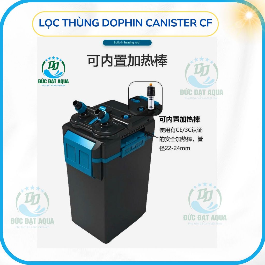 Lọc Thùng DoPhin Canister CF-11008, CF-11308, CF-11508 cao cấp hãng DoPhin 3