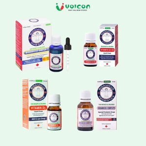 Trọn bộ Bioamicus Men 10 chủng & Vitamin D3k2/D3/DHA Cho Con Đủ Chất - Đủ Cân - Thông Minh Vượt Trội