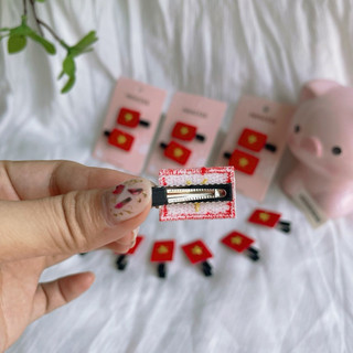 [HOẢ TỐC] Set 02 kẹp hình lá cờ Tổ Quốc chào mừng ngày Lễ Quốc Khánh/ các dịp lễ lớn của Đất Nước