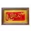 Tranh Đồng Chữ Bình An , Dát Vàng ( 50x80cm ) - Cửu Diệu Thiên - BA005