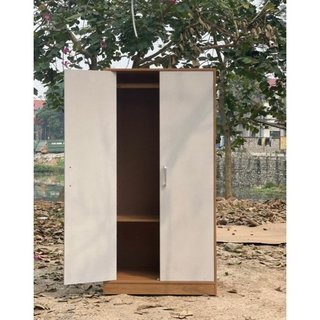 Tủ nâu 2 cánh đa năng, tủ treo quần áo 2 cánh hiện đại chất liệu gỗ MDF bền đẹp chắc chắn