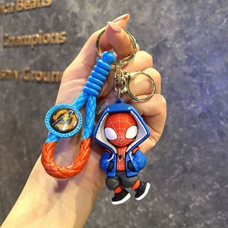 Móc Khóa Siêu Anh Hùng Dễ Thương, Quà Tặng, Iron Man, Deadpool, Spider-Man, Batman, Thor, Keychain.