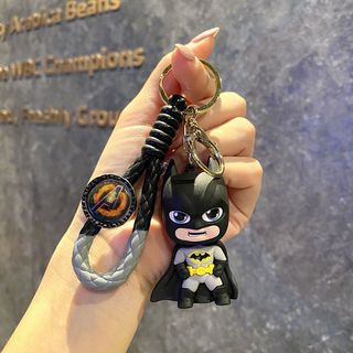 Móc Khóa Siêu Anh Hùng Dễ Thương, Quà Tặng, Iron Man, Deadpool, Spider-Man, Batman, Thor, Keychain.