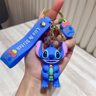 Móc Khóa Stitch Siêu Dễ Thương, Quà Tặng, Lilo & Stitch, Móc Khóa Hoạt Hình, Keychain