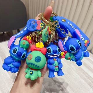 Móc Khóa Stitch Siêu Dễ Thương, Quà Tặng, Lilo & Stitch, Móc Khóa Hoạt Hình, Keychain