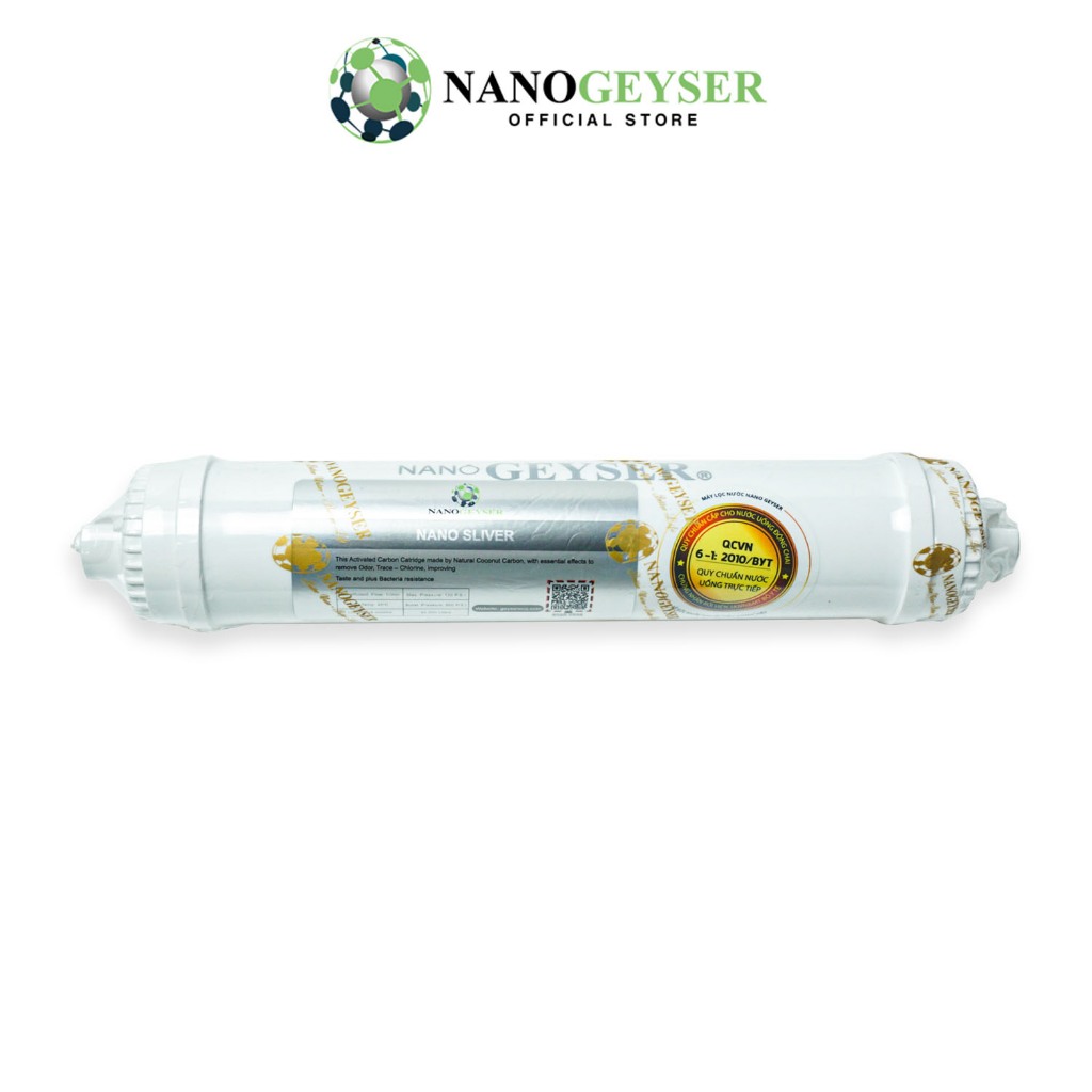 Lõi Nano Silver Nano Geyser, Giúp diệt khuẩn trong nước, Dùng cho các ...