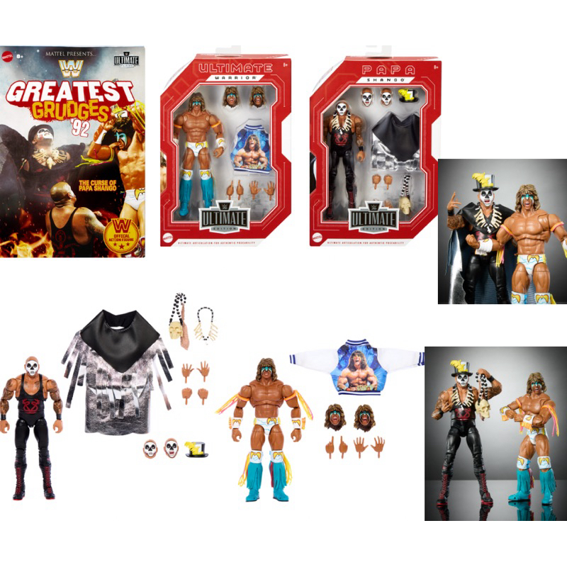 Ultimate Warrior WWE Mattel Ultimate Edition Greatest Grudges '92: The Curse of Papa Shango [Exclusive