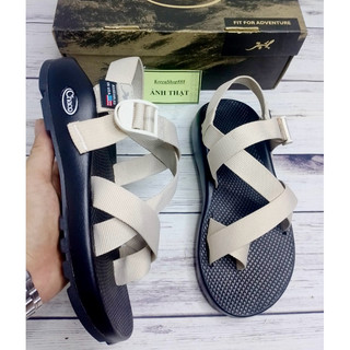 Dép Xăng Đan Xỏ Ngón Nam Nữ Chaco Quai Dù Mã D65