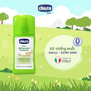 Bộ Sản Phẩm Chăm Sóc Da Bé Chicco Lăn Bôi Muỗi Và Xịt Xua Muỗi Chiết Xuất Tự Nhiên An Toàn Cho Trẻ
