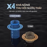 Máy lọc nước âm tủ bếp công suất lớn Joymie JM1000G, Máy lọc nước RO — ảnh 7