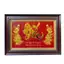 Tranh Đồng Chữ Đức , Dát Vàng ( 38x54cm ) - Cửu Diệu Thiên - CD003