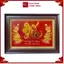 Tranh Đồng Chữ Đức , Dát Vàng ( 38x54cm ) - Cửu Diệu Thiên - CD003