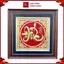 Tranh Đồng Chữ Đức ( 42x42cm ) - Cửu Diệu Thiên - CĐ007