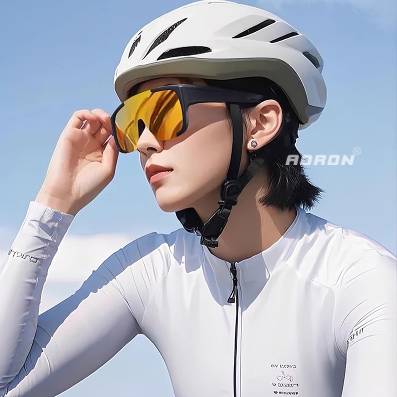 Ảnh Kính Chống Bụi Phân Cực Đi Đường Nam Nữ AORON Có Thể Đeo Ngoài Gọng Cận Chống Tia UV Gây Hại, Cản Gió Và Nước Mưa AK236 3