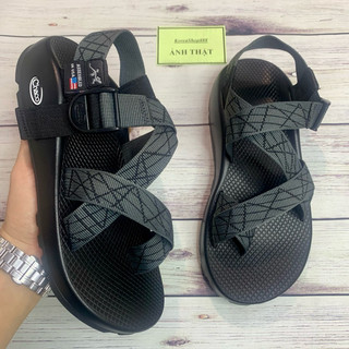 Dép Xăng Đan Nam Nữ Kẹp Ngón Chaco Quai Dù Mã D170