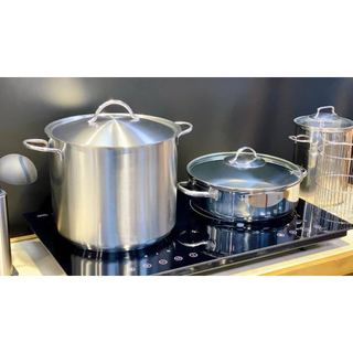 Nồi Luộc Gà WMF 14L, Nồi Luộc Chất Liệu Inox Cromargan® 18/10 An Toàn Với Máy Rửa Bát GermanySnT HCM 240136