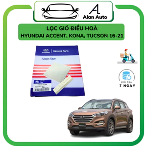 Lọc gió điều hòa xe Huyndai Accent (18-22), Tucson (16-21), Kona. OEM:97133-D1000 /97133-D3000