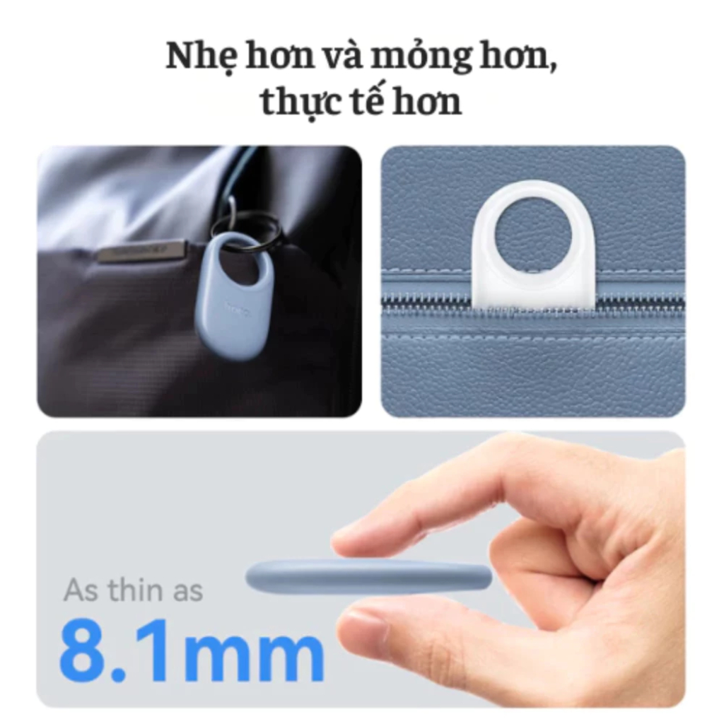 Thiết Bị Định Vị Toàn Cầu Thông Minh HOCO E94 Theo Dõi Ô Tô, Xe Máy, Chìa Khóa, Đồ Vật, Thú Cưng