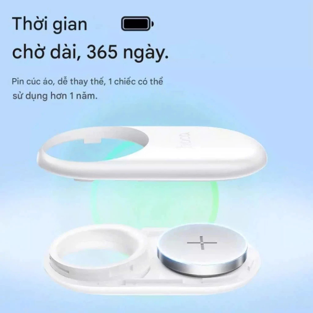Thiết Bị Định Vị Toàn Cầu Thông Minh HOCO E94 Theo Dõi Ô Tô, Xe Máy, Chìa Khóa, Đồ Vật, Thú Cưng