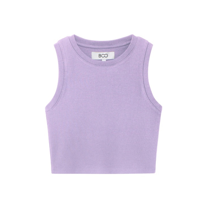 Ảnh Áo Ba Lỗ Nữ BOO Dáng Ôm Chất Cotton Trơn Essentials 2