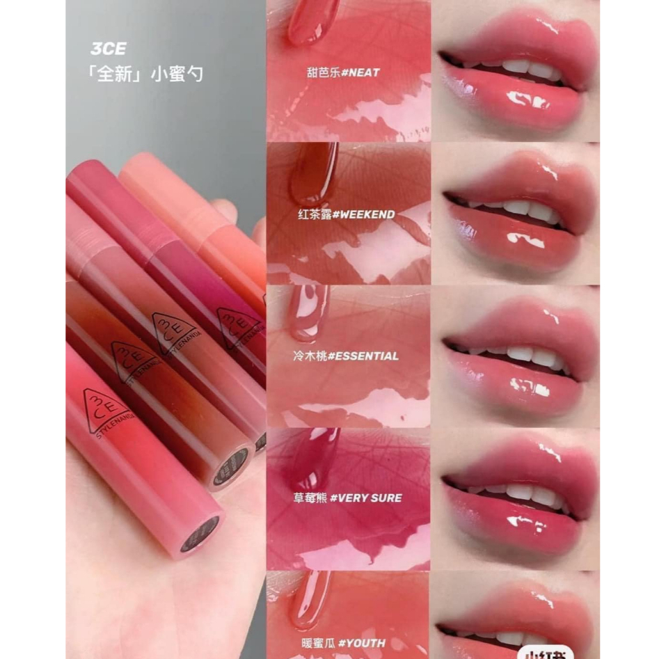 Son Gel Thạch 3CE Drop Glow Gel 4g (Weekend - Very Sure - Neat ...