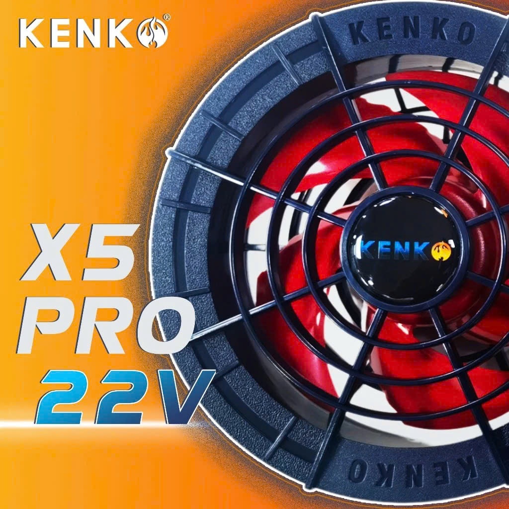 [KENKO STORE] Quạt , Cáp nối KENKO 22V  ALPHA X5 PRO. Tặng kèm 2 chổi vệ sinh quạt. Bảo hành 12 tháng!