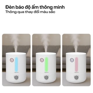 Máy tạo ẩm xông tinh dầu FUJIHOME HM06M Công nghệ phun siêu âm độ bền cao, đèn led hiển thị đa màu