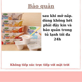 [DATE 9-11/2026] Sữa Chua Bledina Lactes Pháp Cho Bé Ăn Dặm từ 6M+