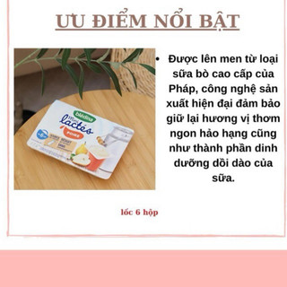 [DATE 9-11/2026] Sữa Chua Bledina Lactes Pháp Cho Bé Ăn Dặm từ 6M+