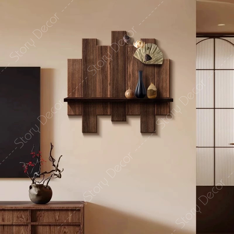 Kệ gỗ treo tường phá cách decor trang trí phòng, quán cafe, homestay