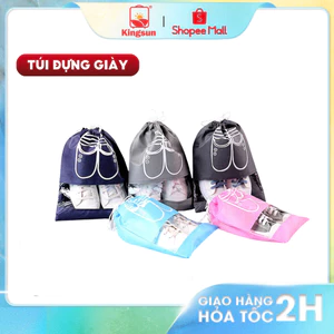 Túi Đựng Giày Hoạ Tiết Chống Bẩn Đi Vali Du Lịch Tiện Lợi KS-XT850