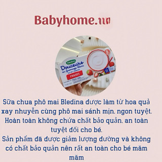 [hàng air date 2026] SỮA CHUA PHÔ MAI BLEDINA CHO BÉ TỪ 8m