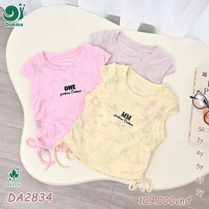 Áo Ba Lỗ, Áo Sát Nách Dokma Bé Gái DMA418 DA1300 DA2036 DA2826 DA2834