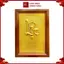 Tranh Đồng Chữ Lộc , Mạ Vàng 24K ( 48x68cm ) - Cửu Diệu Thiên - THN184