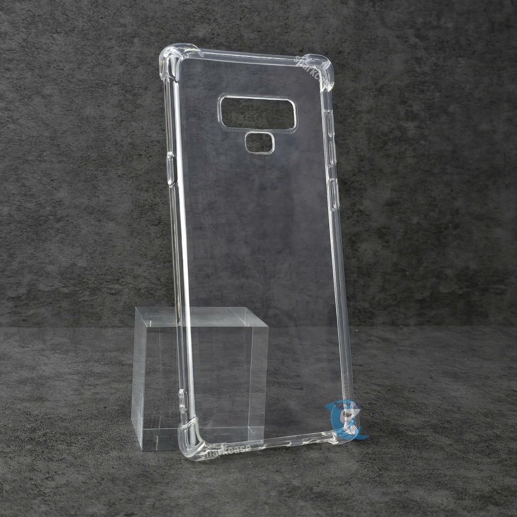 Ốp lưng Samsung Note 9 silicon trong suốt dẻo cao cấp chống sốc viền vuông bảo vệ cam điện thoại