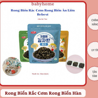 Rong biển rắc cơm Bebest Hàn Quốc ăn liền cho bé từ 7m+ tháng