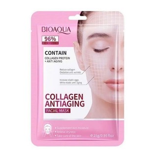 [combo 10 nạ]Mặt Nạ BIOAQUA Contain Mẫu Cao Cấp Cấp ẩm Chuyên Dùng Trong Spa Cấp Ẩm Bổ Sung Collagen Retinol 25ML