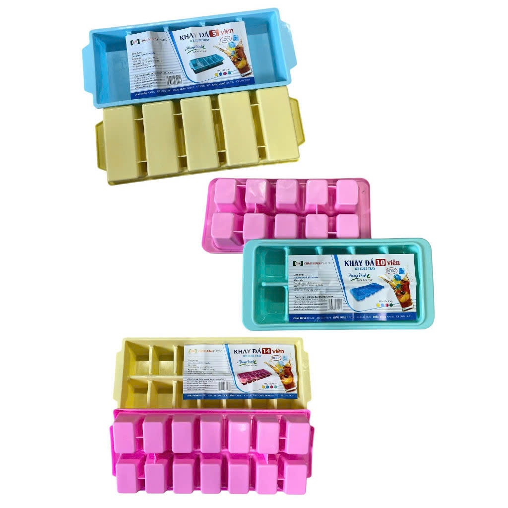 Khay Đá, Khuôn Làm Thạch Rau Câu Hình Dạng Ngộ Nghĩnh