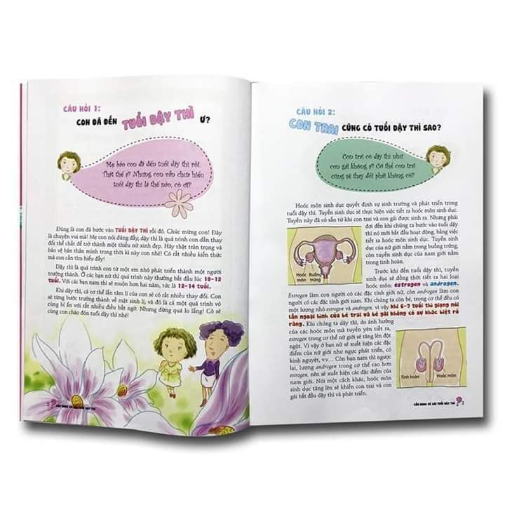 Ảnh Sách - Cẩm nang bé gái tuổi dậy thì 2 tập (Kim Đồng) 2