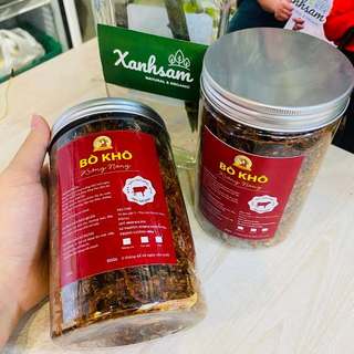 Thịt Bò Khô Krong Năng 200g/ 300g - Xanhsam Natural & Organic